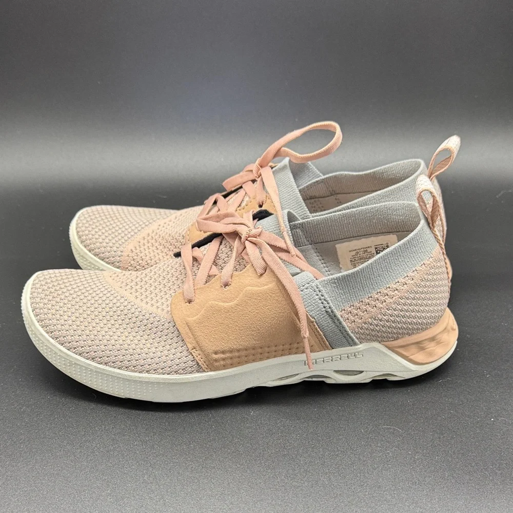 Merrell Women's Sneakers in Peach and Grey Sz 8.5 - Picture 5 of 7